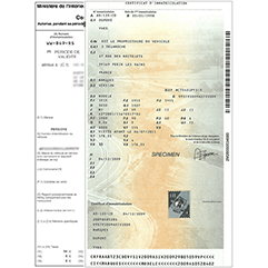 Carte grise provisoire et définitive